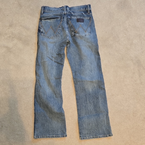 Wrangler Kids Denim Jeans in Classic Blue - Picture 3 of 3